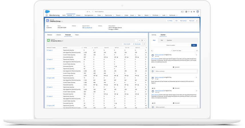 Salesforce para Manufactura, Implementación y Consultoría Salesforce para Manufactura, Implementación y Consultoría