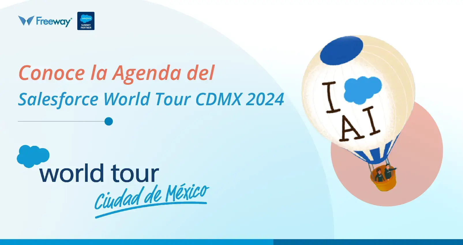 Conoce la agenda completa de Salesforce World Tour CDMX 2024