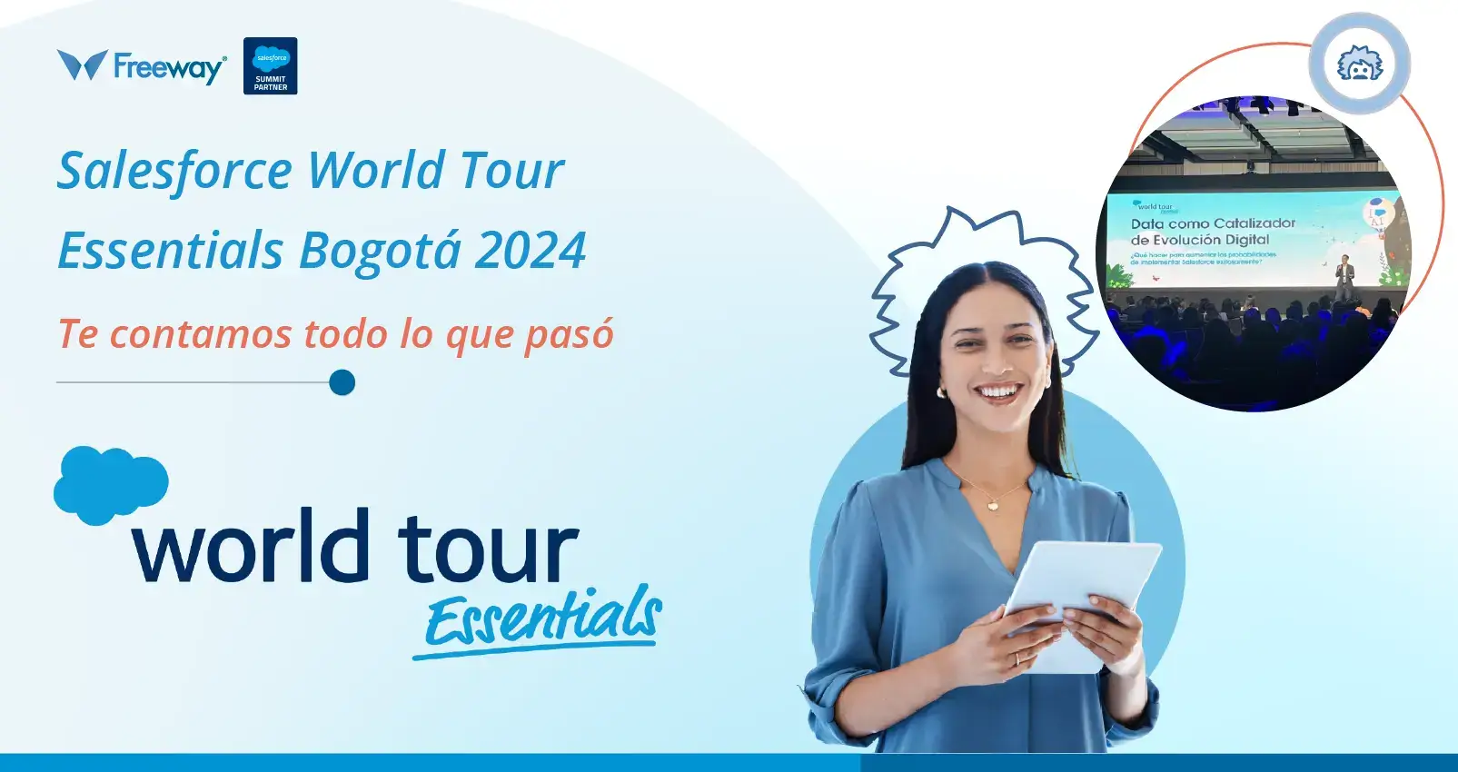 Salesforce World Tour Essentials Bogotá 2024: Un rotundo éxito impulsado por la Inteligencia Artificial