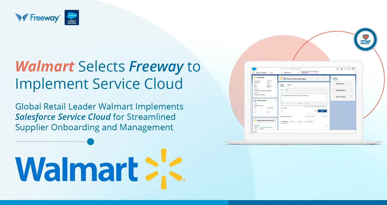 Walmart Selects Freeway to Implement Service Cloud