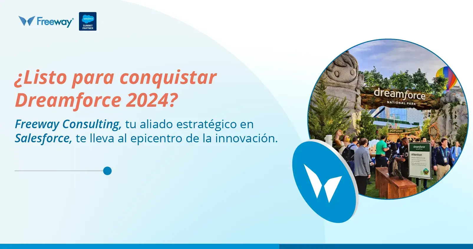 Freeway Consulting, tu aliado estratégico en Salesforce, te lleva al epicentro de la innovación.