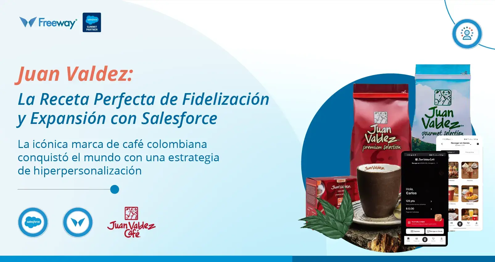 Juan Valdez: La Receta Perfecta de Fidelización y Expansión con Salesforce. La icónica marca de café colombiana conquistó el mundo con una estrategia de hiperpersonalización.