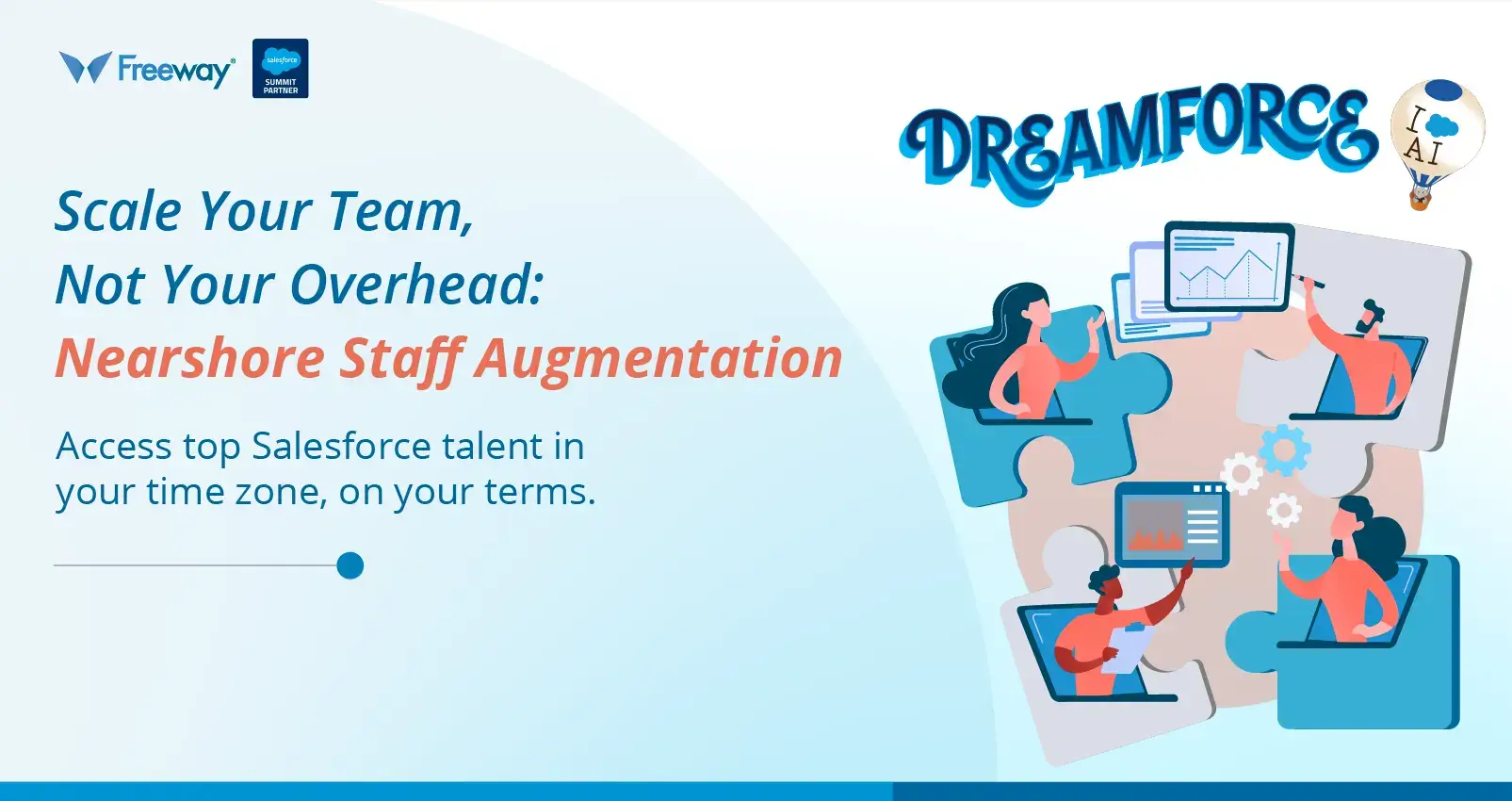 Scale Your Team, Not Your Overhead: Nearshore Staff Augmentation