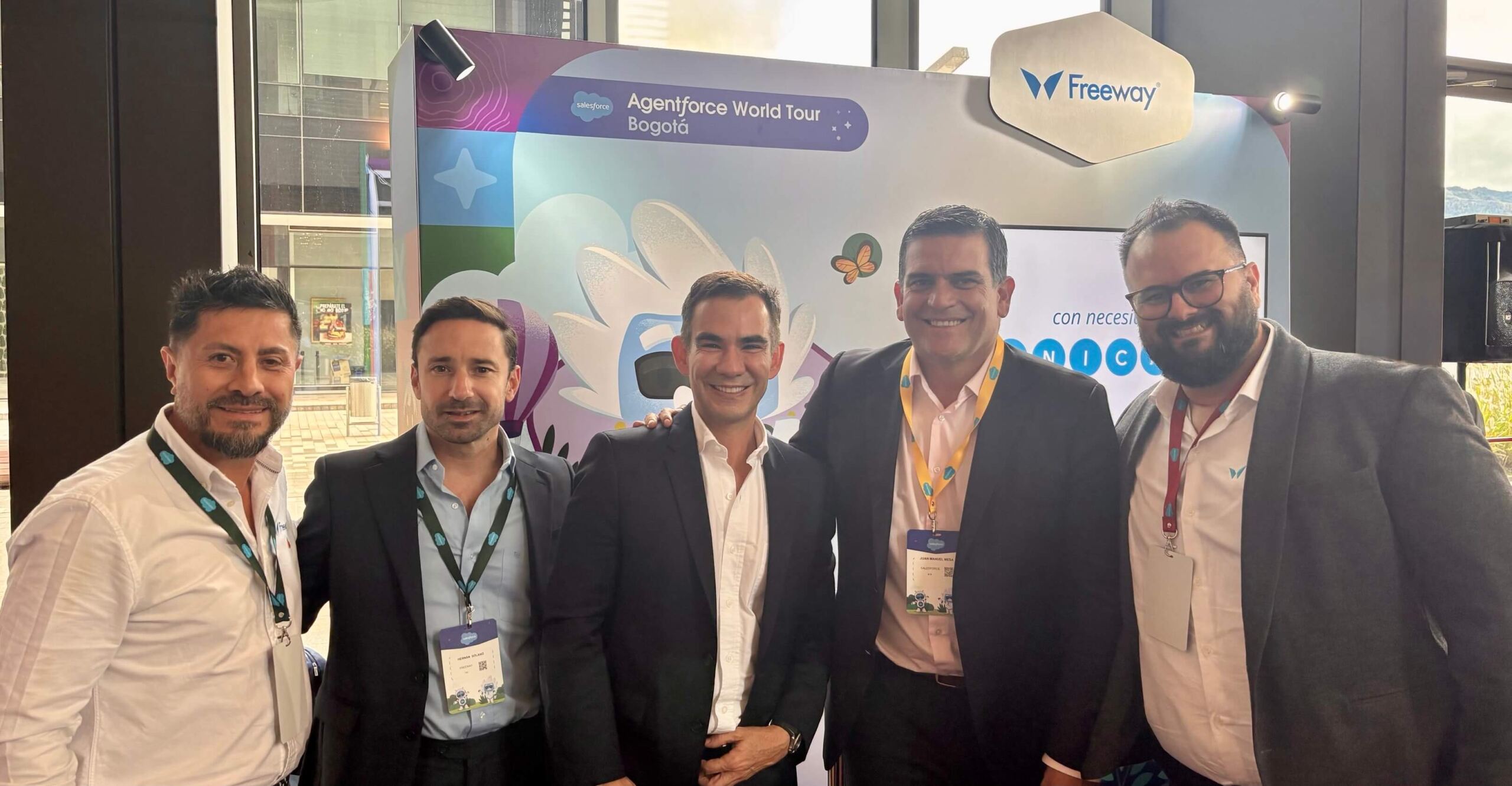 World Tour Bogotá – Freeway Juan Manuel Salesforce - Oscar Emo - Hernan Solano